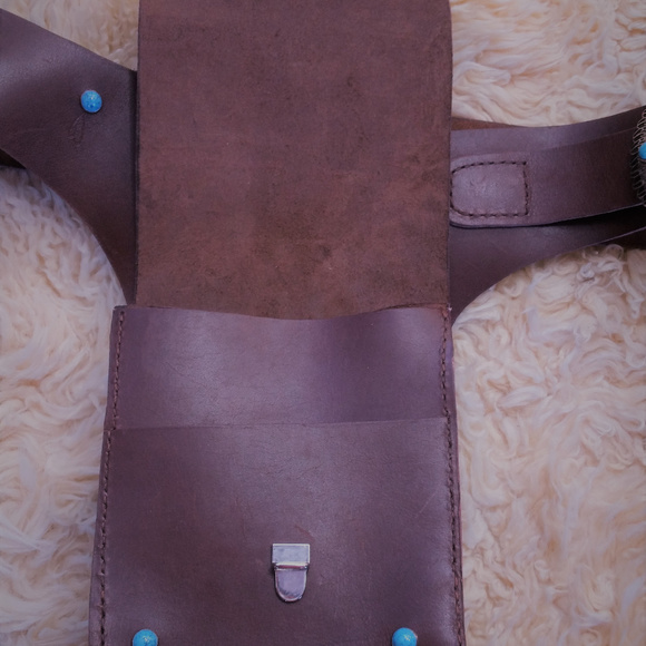 Genuine Leather Make to order holster/purse belt - Picture 3 of 4